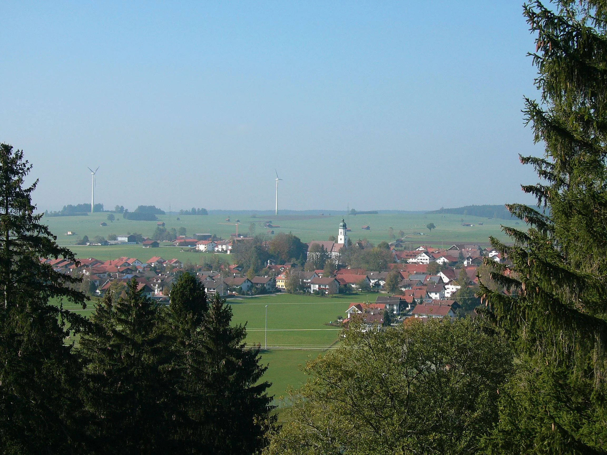 Panorama von Bidingen